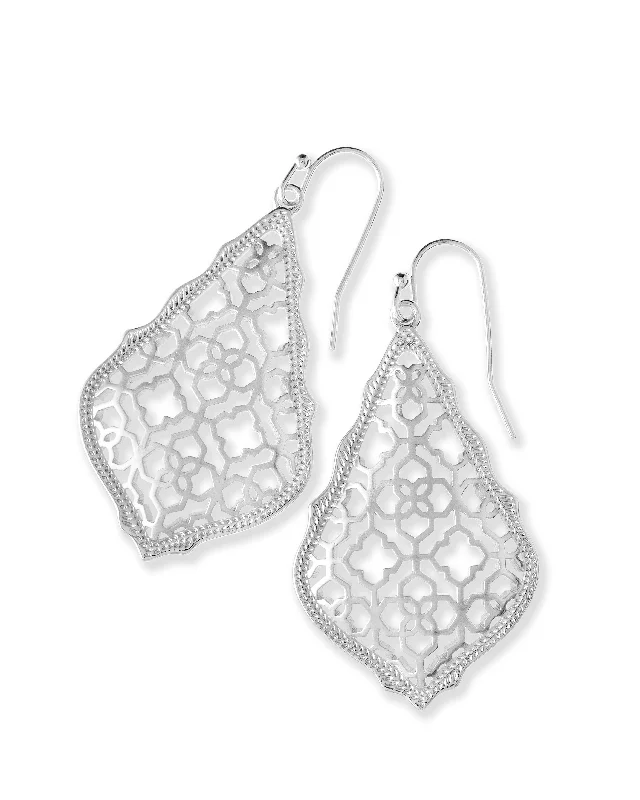 Rhodium Filigree Metal